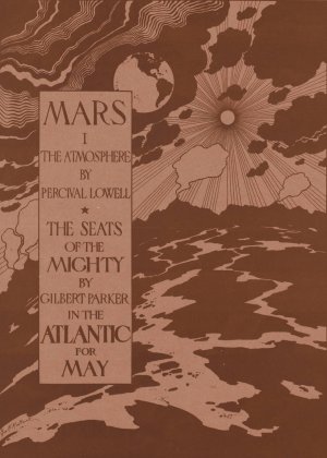 Mars I, The atmosphere by Percival Lowell by George Hawley Hallowell Oil Painting