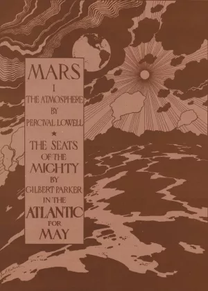 Mars I, The atmosphere by Percival Lowell by George Hawley Hallowell Oil Painting