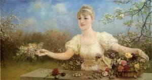 Welcome by George Hawley Hallowell Oil Painting
