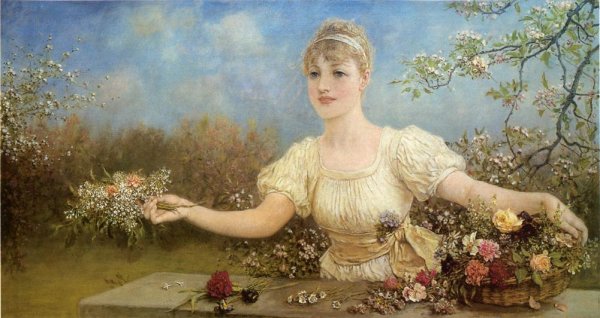 Welcome by George Hawley Hallowell - Hand-Painted Oil Painting Reproduction