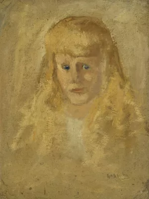 Marie Anne Henriette Breitner by George Hendrik Breitner Oil Painting