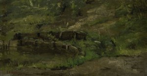 Meadow Landscape by George Hendrik Breitner Oil Painting