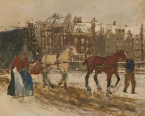 Rokin by George Hendrik Breitner Oil Painting