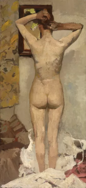 Standing Nude by George Hendrik Breitner Oil Painting