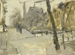The Leidsegracht, Amsterdam by George Hendrik Breitner Oil Painting