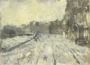The Rokin, Amsterdam by George Hendrik Breitner Oil Painting