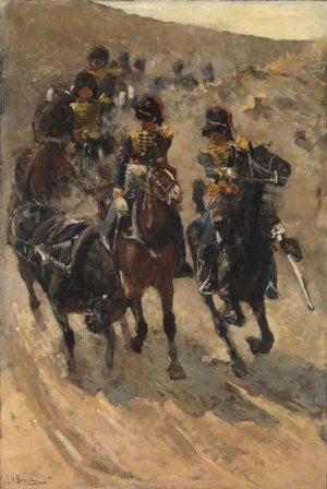 The Yellow Riders by George Hendrik Breitner Oil Painting