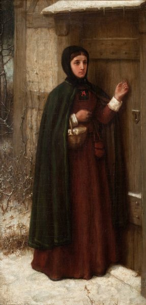 The Scarlet Letter by George Henry Boughton Oil Painting