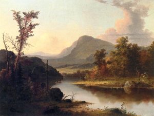 Autumn Landscape by George Henry Durrie Oil Painting