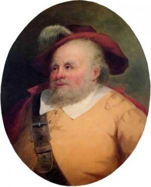 James Hackett as Falstaff by George Henry Durrie Oil Painting