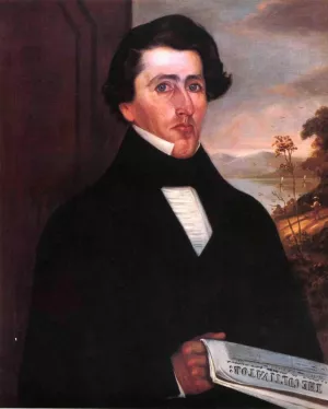 John Fisher Throckmorton Forman painting by George Henry Durrie