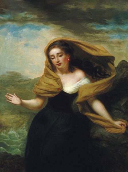 Miranda  by George Henry Hall - Hand-Painted Oil Painting Reproduction