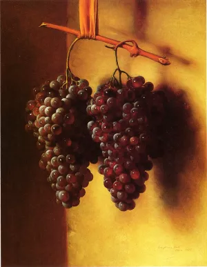The Twins, Chianti Grapes by George Henry Hall - Oil Painting Reproduction