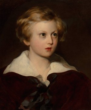 Portrait of Master John Fletcher by George Henry Harlow Oil Painting