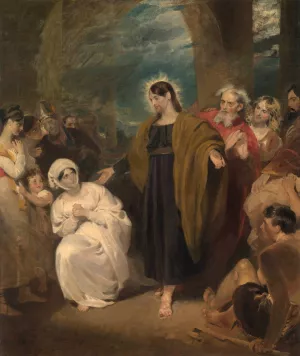 The Virtue of Faith by George Henry Harlow Oil Painting