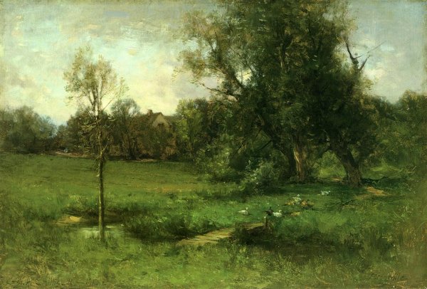 Main Product Photo of Bronxville Painting by George Henry Smillie