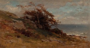 Landscape Near Sea by George Henry Smillie Oil Painting
