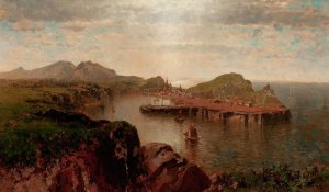 Ilfrancombe Coast, Devonshire by George Herbert McCord Oil Painting