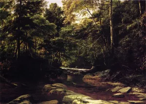 On the Conemaugh Oil painting by George Hetzel