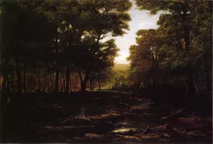 Summer in Scalp Level Oil painting by George Hetzel