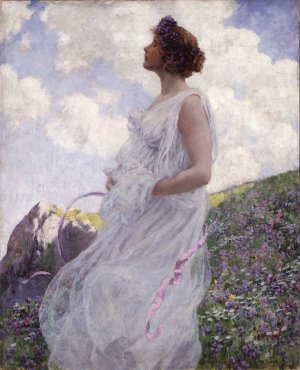 Calypso by George Hitchcock Oil Painting