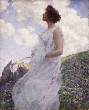 Calypso by George Hitchcock Oil Painting