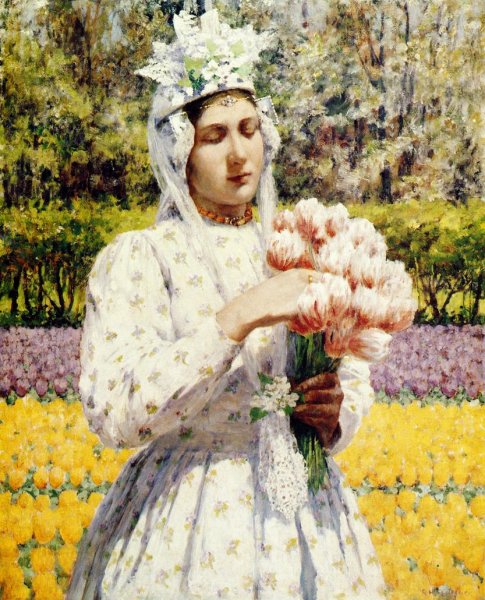 Main Product Photo of In Brabant Painting by George Hitchcock