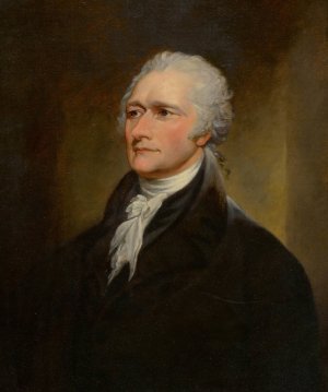 Alexander Hamilton by George Howorth Oil Painting