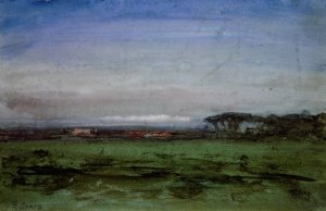 Across the Campagna by George Inness Oil Painting