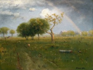 After a Summer Shower by George Inness Oil Painting