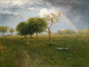 After a Summer Shower by George Inness Oil Painting