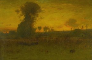 After Sundown, Montclair, New Jersey by George Inness Oil Painting