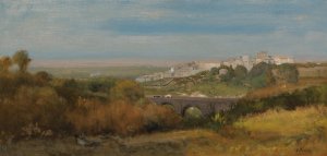 Albano, Italy by George Inness Oil Painting