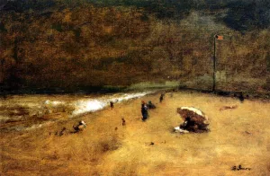 Along the Jersey Shore by George Inness Oil Painting