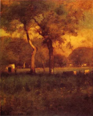 California by George Inness - Oil Painting Reproduction