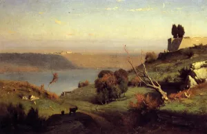 Castel Gandolfo by George Inness - Oil Painting Reproduction