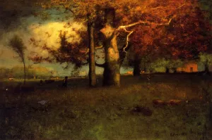 Early Autumn, Montclair by George Inness - Oil Painting Reproduction