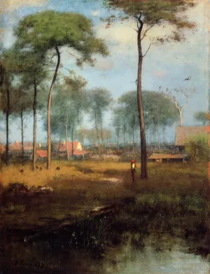 Early Morning, Tarpon Springs by George Inness - Oil Painting Reproduction