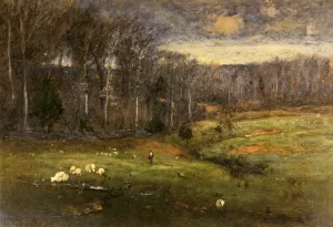 Frosty Morning, Montclair Oil painting by George Inness