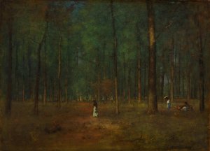 Georgia Pines by George Inness Oil Painting