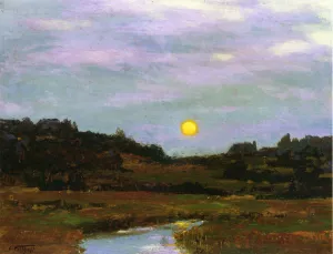 Harvest Moon by George Inness Oil Painting