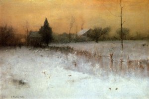 Home at Montclair Oil painting by George Inness
