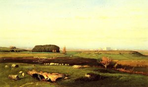 In the Roman Campagna by George Inness Oil Painting