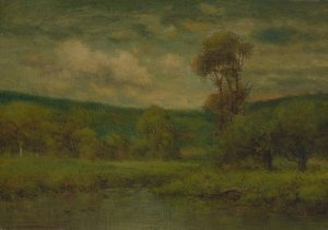 Landscape by George Inness Oil Painting