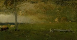 Landscape by George Inness Oil Painting