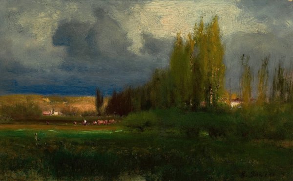 Main Product Photo of Landscape Study  Painting by George Inness
