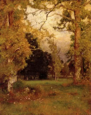 Late Afternoon by George Inness Oil Painting