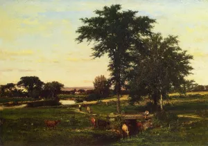 Midsummer by George Inness Oil Painting
