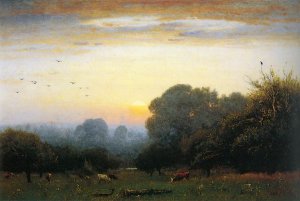 Morning by George Inness Oil Painting