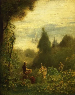 Near Hastings by George Inness Oil Painting